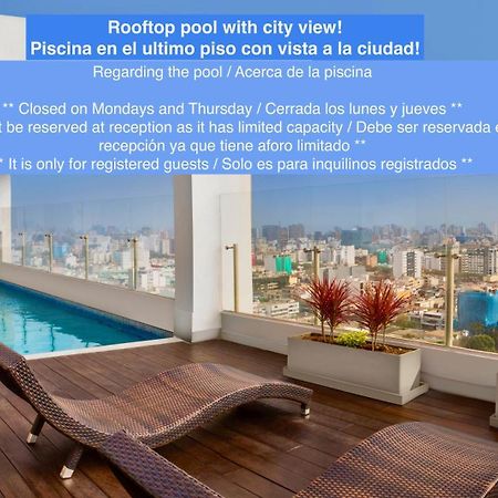 Alu Apartments - Limit With Miraflores Panoramic City View Lima Zewnętrze zdjęcie