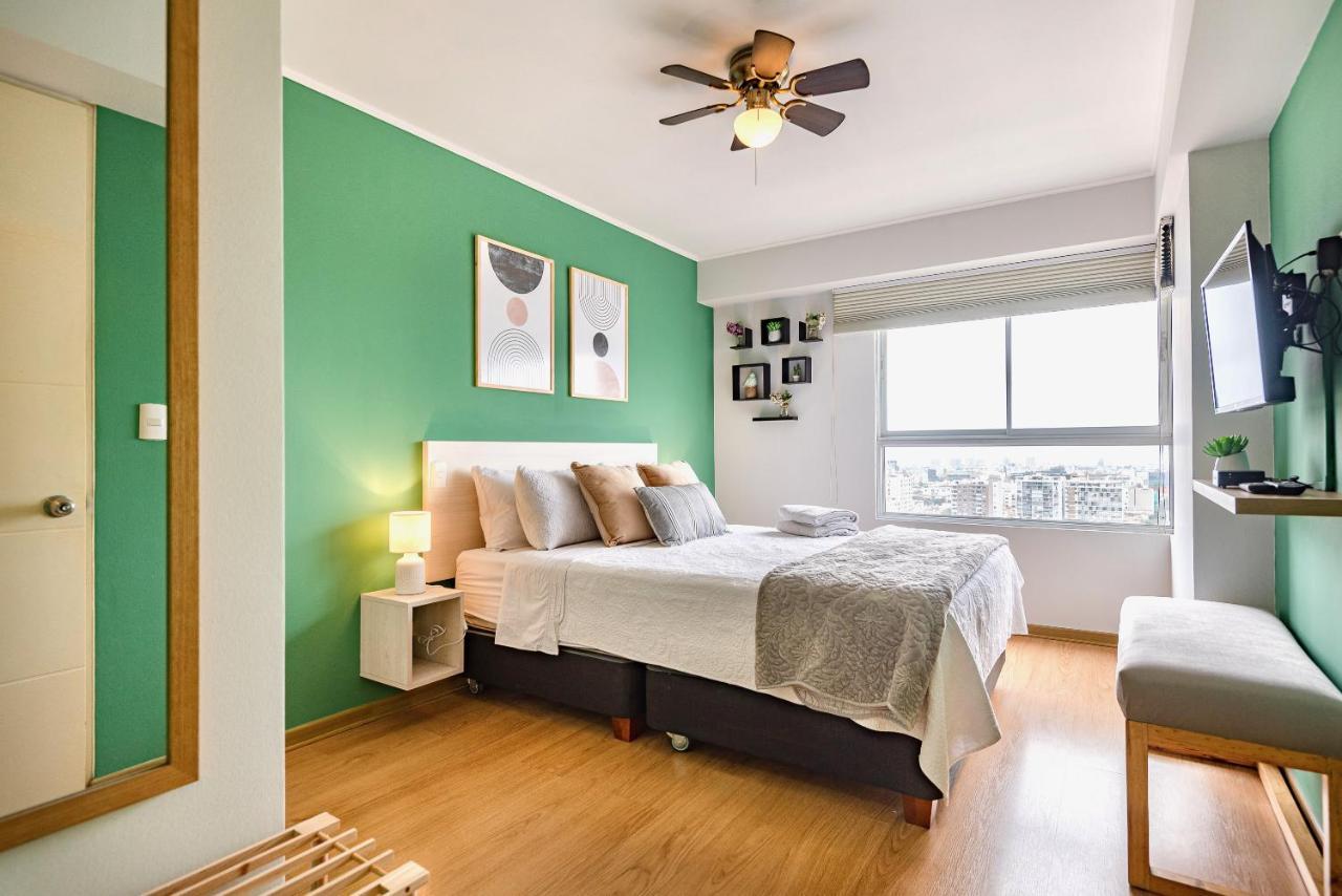 Alu Apartments - Limit With Miraflores Panoramic City View Lima Zewnętrze zdjęcie
