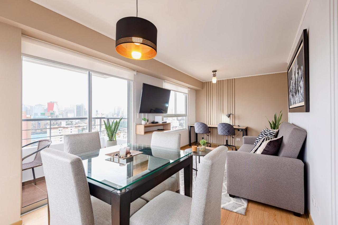 Alu Apartments - Limit With Miraflores Panoramic City View Lima Zewnętrze zdjęcie