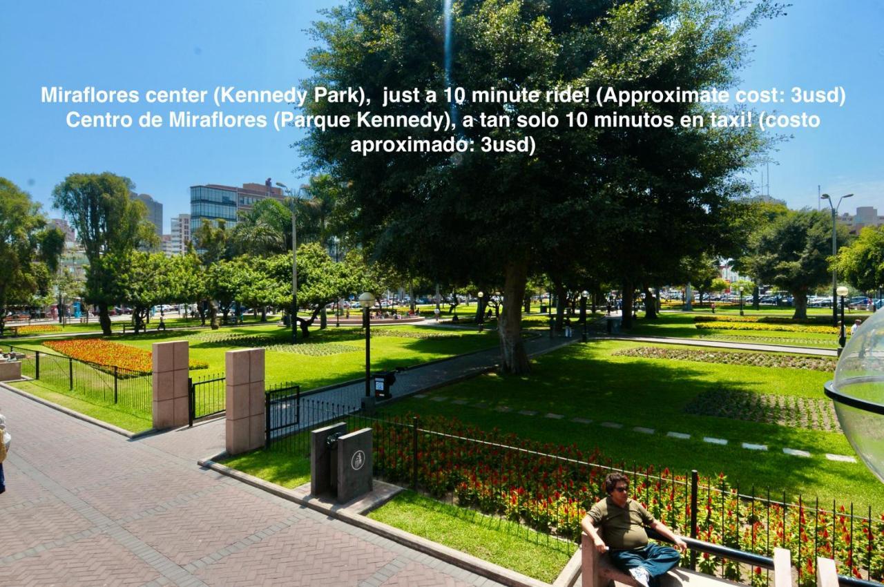 Alu Apartments - Limit With Miraflores Panoramic City View Lima Zewnętrze zdjęcie