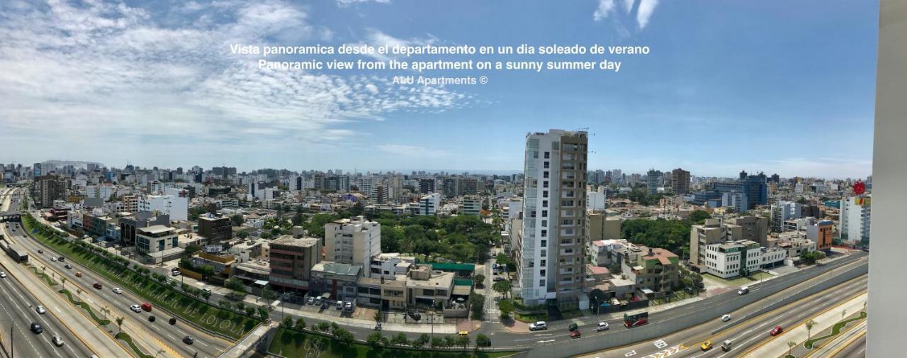 Alu Apartments - Limit With Miraflores Panoramic City View Lima Zewnętrze zdjęcie